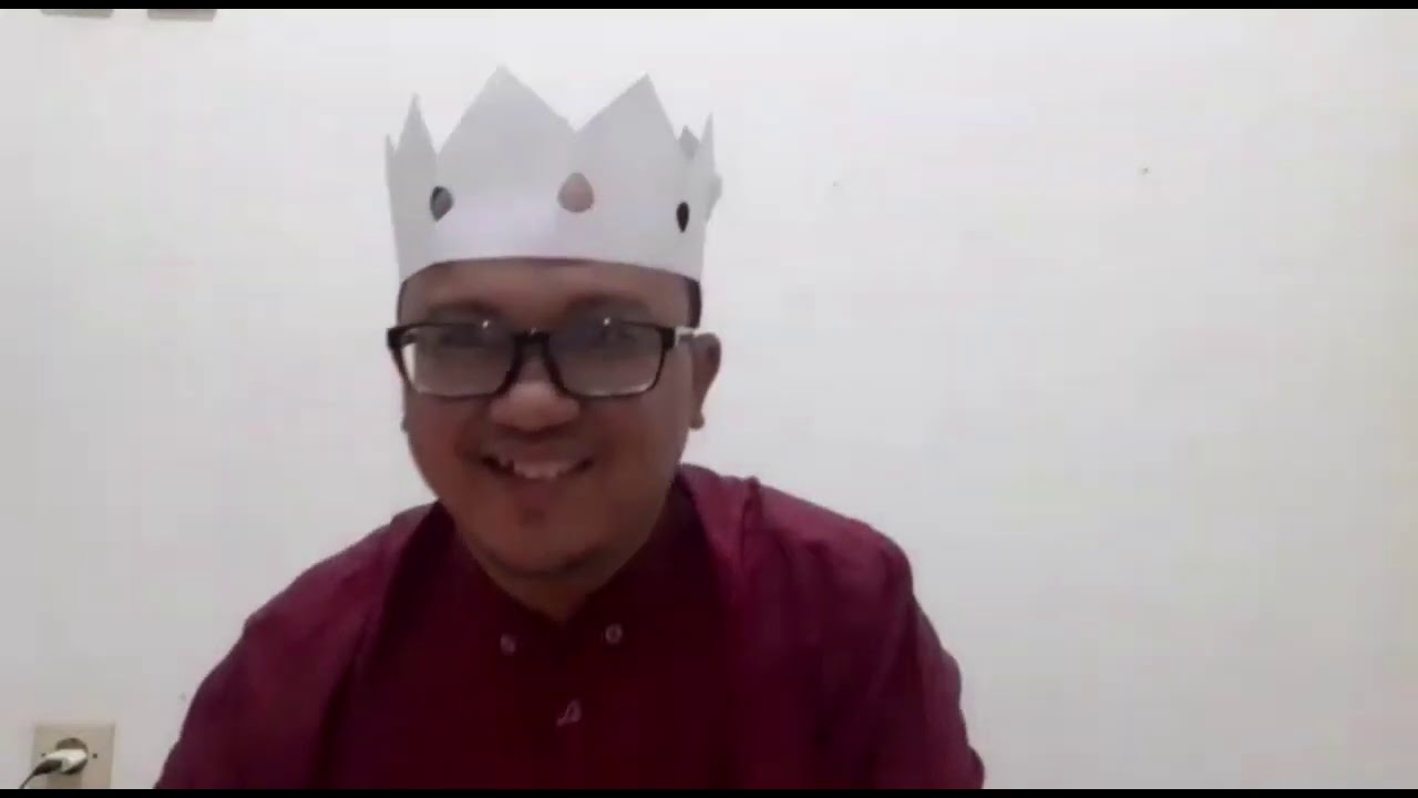 Membuat Mahkota dari Kertas 