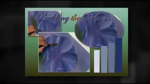 Acrylic Painting Lessons - How to paint a Pansy fl...