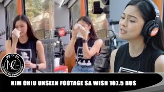 Kim Chiu UMIYAK habang nagrerecording sa WISH BUS | Behind the Scenes Video SA WISH 107.5 BUS