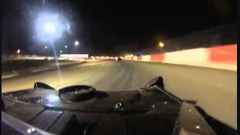 Chandler Petty on car cam Batesville Win