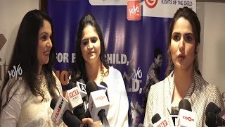 Bollywood Stars At PC Of Unicef India Child Rights | Zareen Khan | Gracy Singh | YOYO Times