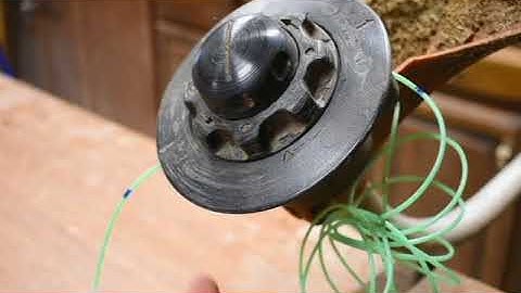 Rethread Weedeater Wire on Stihl FS40 with an Easy Spool