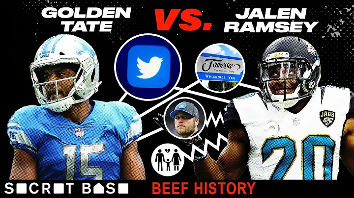 Jalen Ramsey and Golden Tate's beef saw on-field punches and plenty of family drama