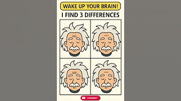 🧑‍🔬 Find 3 Differences | Einstein Puzzle