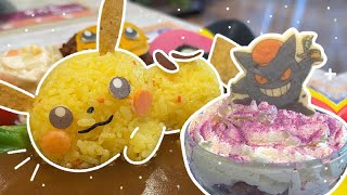 only eating pokemon foods for a day ♡ japan vlog 2023 ♡ halloween at the pokemon cafe!