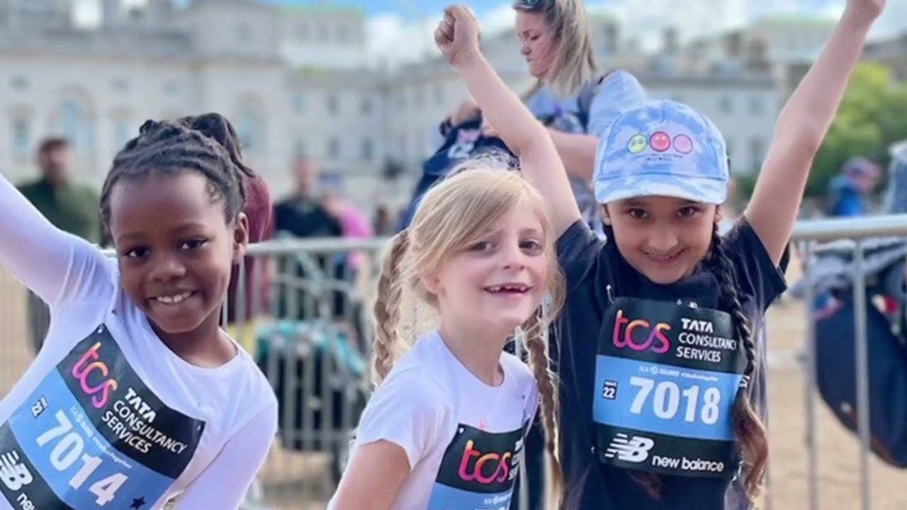 Raglan at the London Mini Marathon