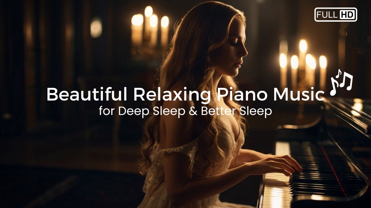 Relaxing Beautiful Music Piano 🎶 for Stress Relief and Deep Sleep Music ...