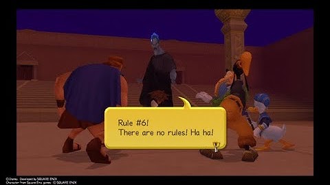 KH Re:Chain of Memories - Olympus Coliseum - Hades (Proud Mode) (No Damage)