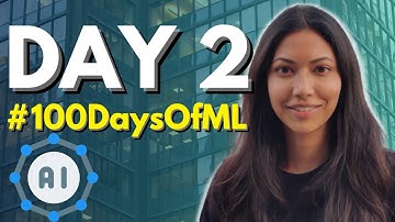 100 Days Of Machine Learning Day 2 | Machine Learning, Linear Regression, Quiz