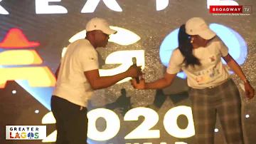 Olamide, Zlatan, D.J. Spinall Make Grand Entry At the Unveiling of Greater Lagos 2020