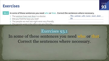 English Grammar in Use  Unit 93