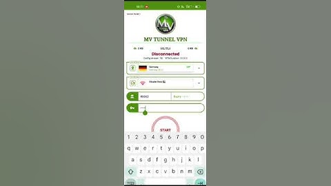 How to connect Mv Tunnel Vpn