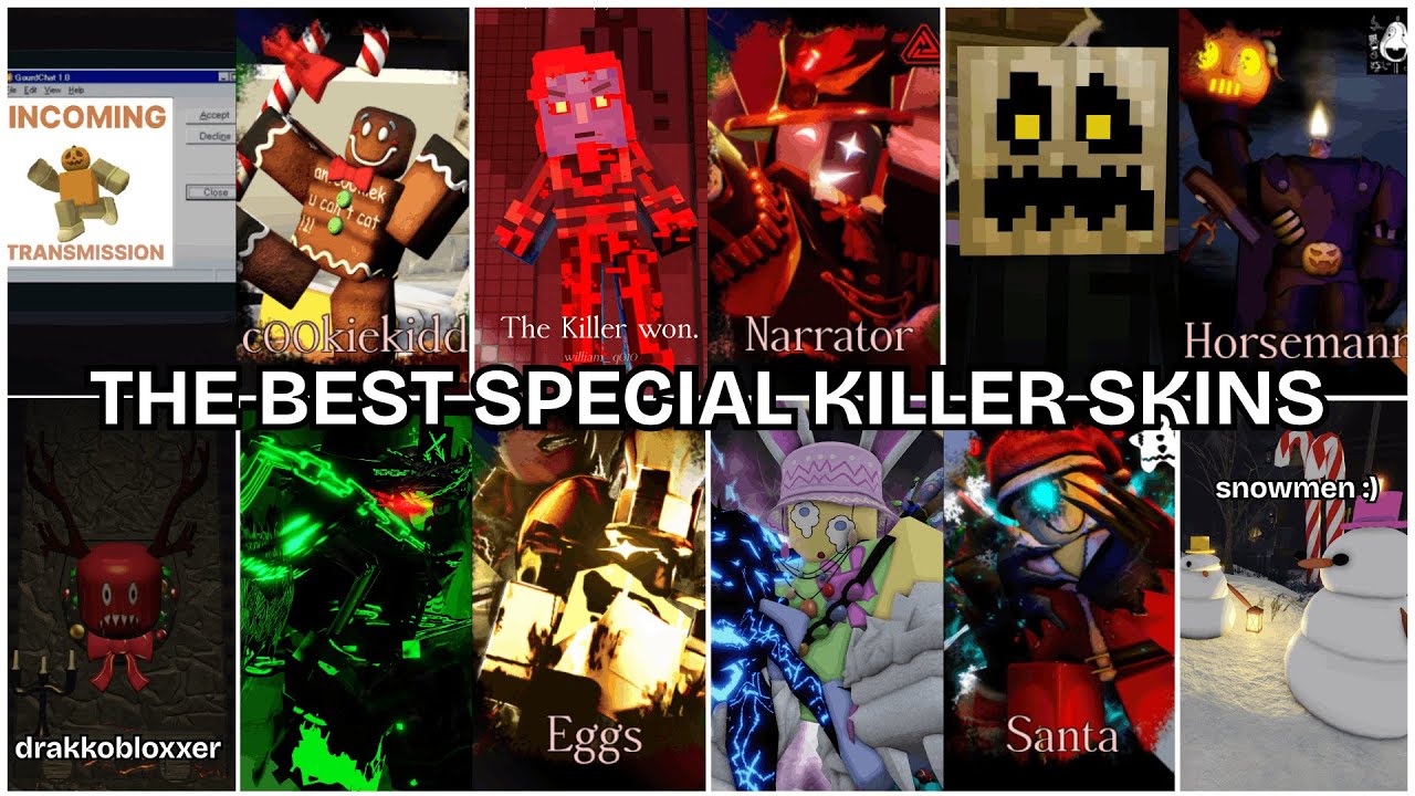 USING THE BEST SPECIAL KILLER SKINS! | Roblox Forsaken