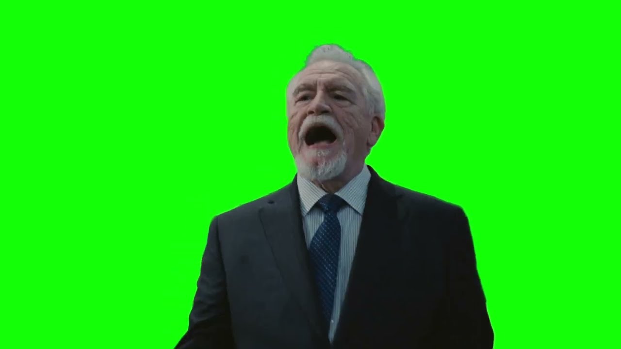 Succession Loran Roy "I love it in here" green screen