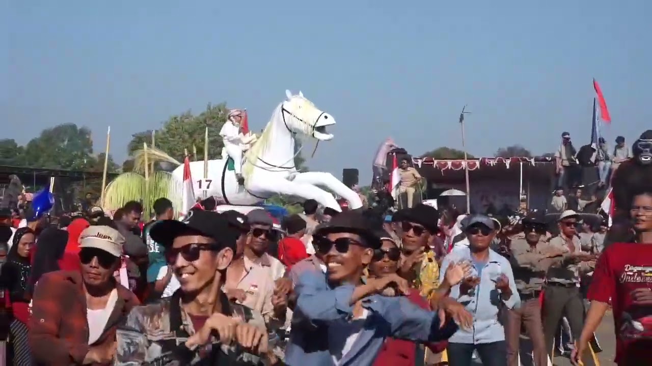 Joget Jadul Karnaval Desa Pegandon tahun 2024 Vibes nya tahun 80an 