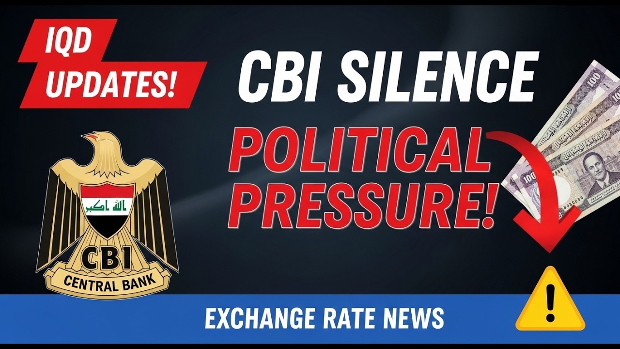 Iraqi Dinar Guru Updates – CBI Silence, Exchange Rate Statement & Political Pressure in Iraq