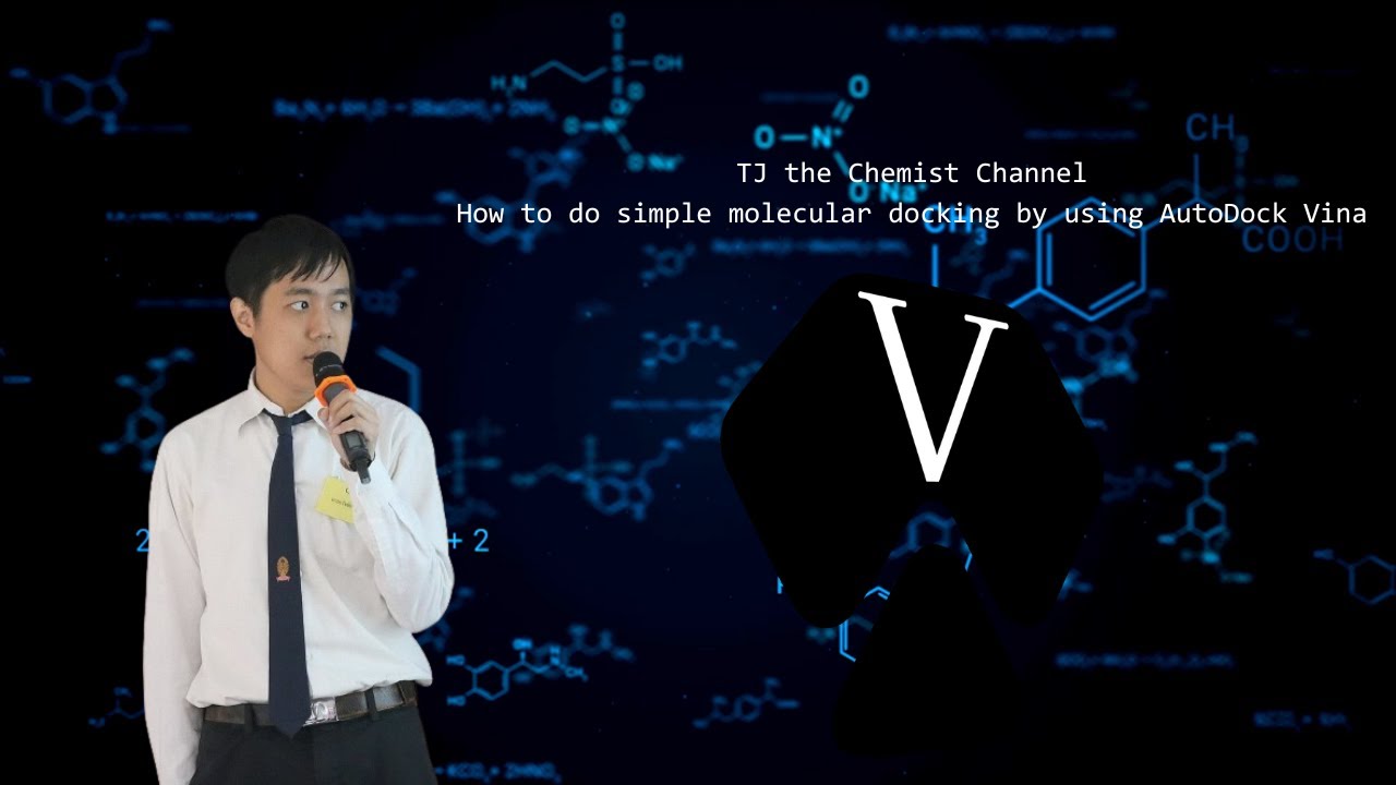 [TJ Workshop EP 02] How to do simple Molecular Docking in AutoDock Vina ...
