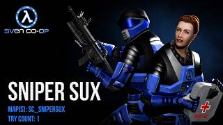Sven Co-op - Sniper Sux - Try count: 1 (Tentativa 1) - [No commentary] screenshot 2