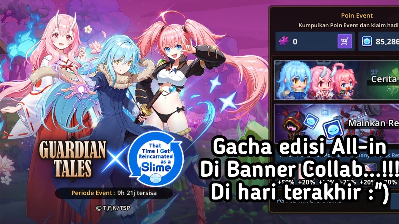Gacha di Banner Collab...!!! Hari terakhir, apa bisa dapet senjatanya ...