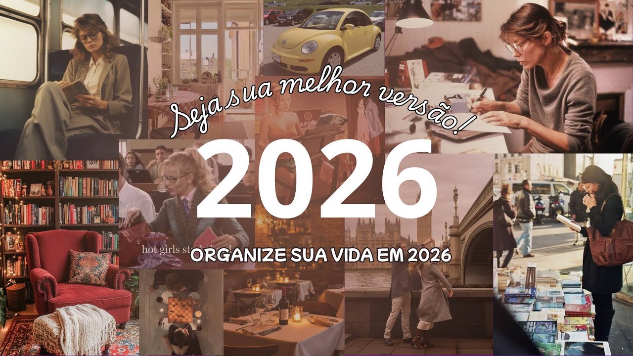 Como vou me organizar em 2026