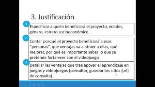03 Justificación y Marco teórico 03 Justificación y Marco teórico
