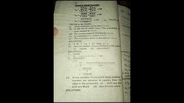 ADC part 1 Business Maths & Statistics|| Complete solved year 2017 ( Regular)