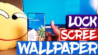 How To Change Lock Screen Wallpaper in Samsung Galaxy S20+ screenshot 4