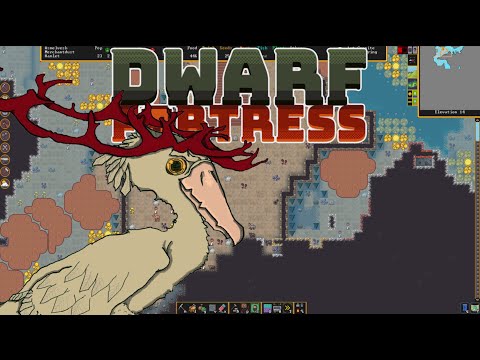 Видео: [Dwarf Fortress]: The Merchantdust: логистические сложности, снятие осады, ДАД, неожиданные гости