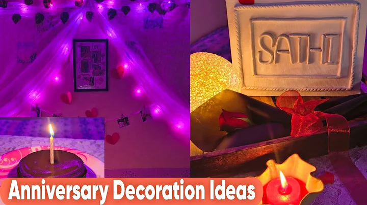 Easy Anniversary Decoration Ideas At Home | Best Anniversary Surprise For Husband/ Love/ Boyfriend 