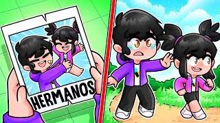 ¡SRJUANCHO ENCUENTRA SU HERMANA PERDIDA! 😱💖 FAMILIA DE SRJUANCHO EN MINECRAFT 🥰 SRJUANCHO MINECRAFT