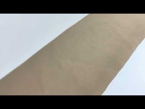 Тканина для оббивки салону автомобілів на поролоні 2мм + повсть д518/1 бежева 1,65м Стельовий матеріал, видео 1