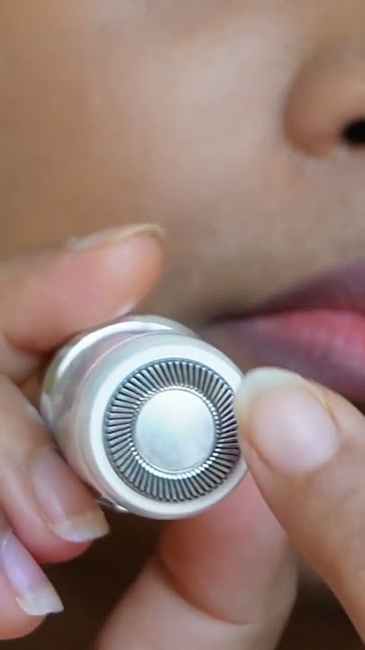 Braun Mini Facial Hair Remover #facialhairremoval #braun #ashortaday