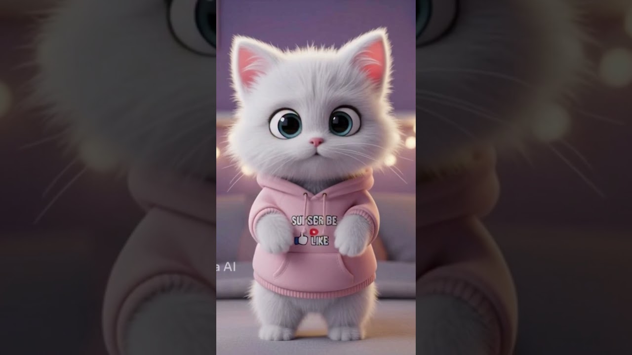 my cute cat 😺 dancing funny cartoon 😂