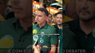 LULA CAN DEAL WITH IT! FLÁVIO BOLSONARO WILL BE AT THE DEBATE, YES!