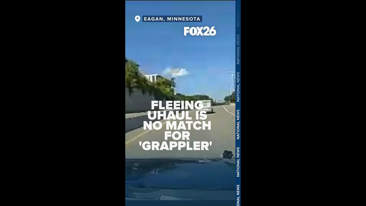 Minnesota police used ‘The Grappler’ to safely stop a fleeing vehicle