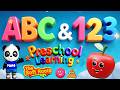 Preschool Learning activities for 3 year olds at home | Learn ABC Phonics Shapes Numbers Colors 🌈