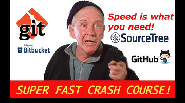 A super fast crash course in Git, SourceTree, BitBucket and Github : Part 1