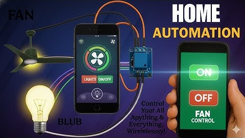 Control Your Home With Mobile | DIY Home Automation System | Zero Electronics