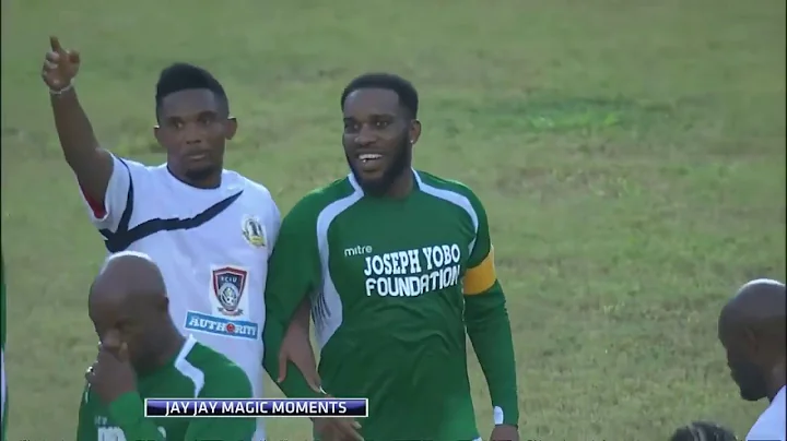 Jay Jay Okocha Is So Good That The Samuel Eto'o Begged Him To Be Substituted
