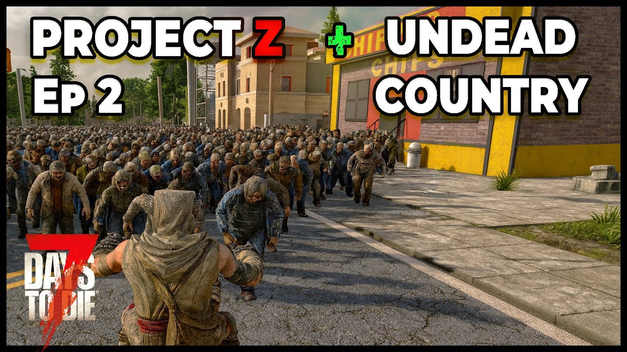 Day 2 CHAOS — Tier 1 Quest Overrun by 100+ Zombies! (Project Z x