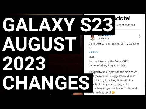 Samsung Galaxy S23 Series August 2023 Update Fixes the Camera Blur Issue and More!