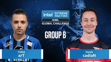CS:GO - FURIA vs. Heroic [Mirage] Map 1 - IEM Global Challenge 2020 - Group B