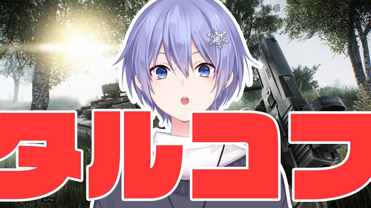 【Escape From Tarkov】今日の女 lv40~【白雪レイド 花芽なずな ＋α】