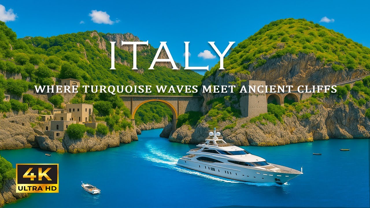 Italy 4K | Explore Hidden Gems and Breathtaking Landscapes With Deep House Chill
