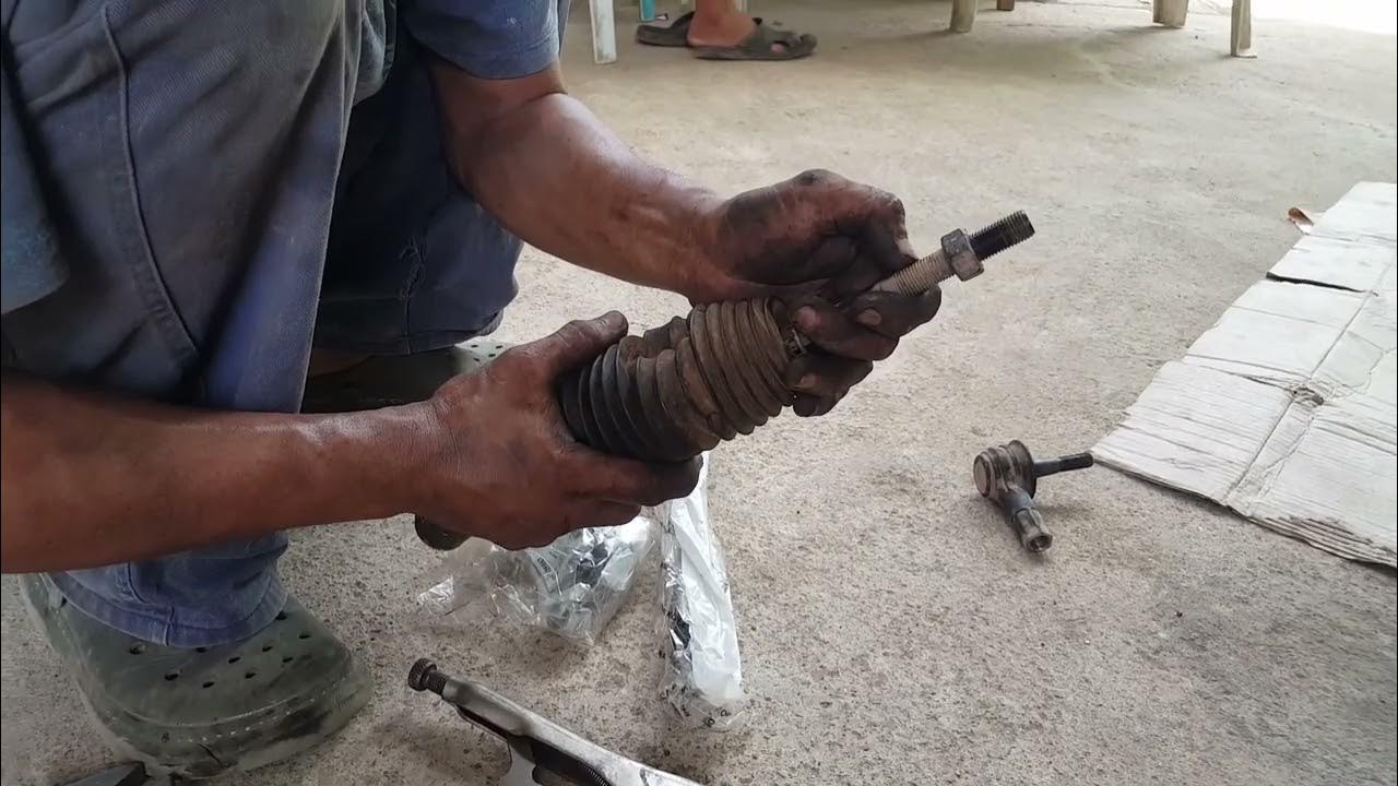 How to replace and check bad tie rod end and rack end Chevrolet