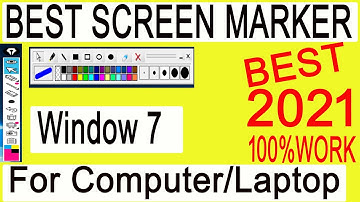 Window 7 Best Screen marker 2021