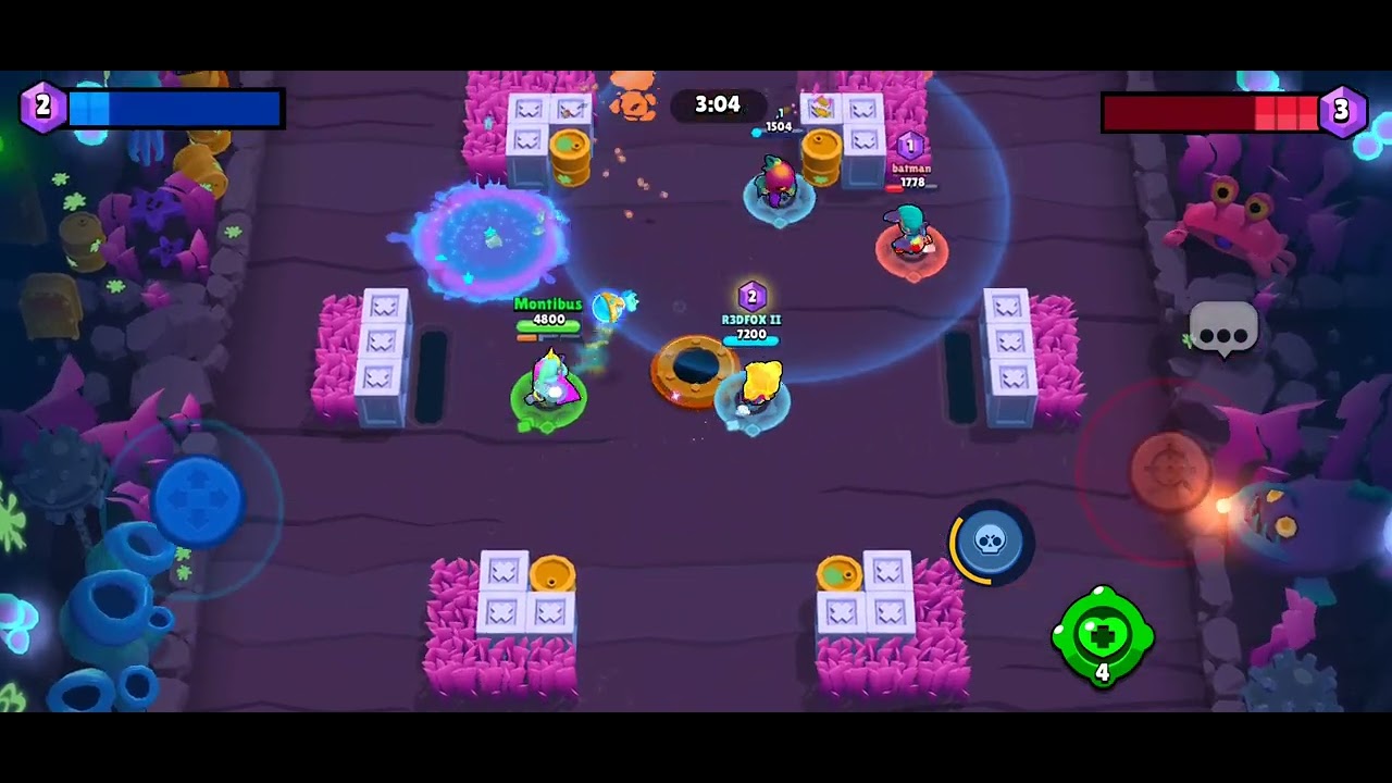 Brawl Stars Gem Grab Barley gameplay #brawlstars #gemgrab #barley - YouTube