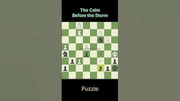 The Calm Before the Storm #chess #chesstricks #chessgame #chesscom #chesspuzzle #chesstactic