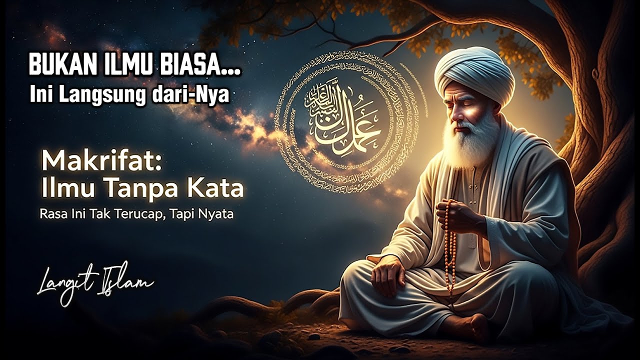 MAKRIFAT ADALAH ILMU TANPA KATA, RASA TANPA WUJUD | KAMU PERNAH MERASAKANNYA, TAPI TAK TAHU APA ITU!