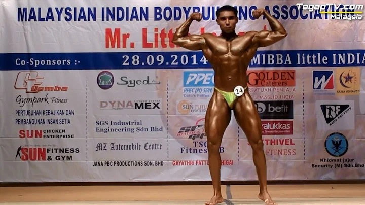 Mr Little India 2014 (Junior): Damien Nathanael Ge...